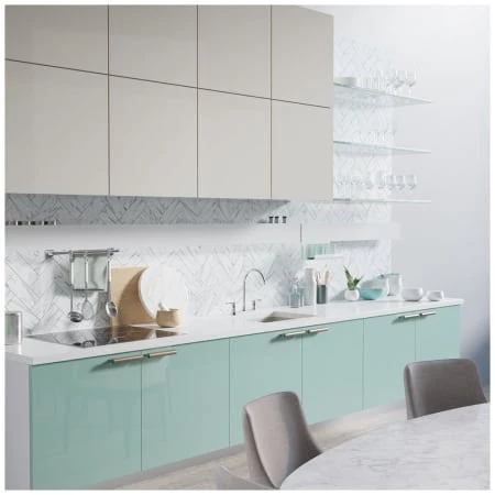 Rene 21-5/8" Undermount Single Basin Granite Composite Kitchen Sink with Basin Rack and Basket Strainer - Image 5