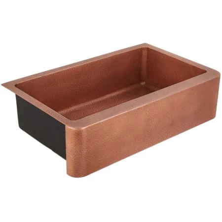 Signature Hardware Fiona 36" Farmhouse Single Basin Copper Kitchen Sink - Image 4