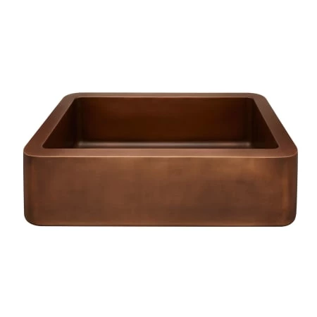Signature Hardware Mira 34" Farmhouse Single Basin Copper Kitchen Sink - Image 4