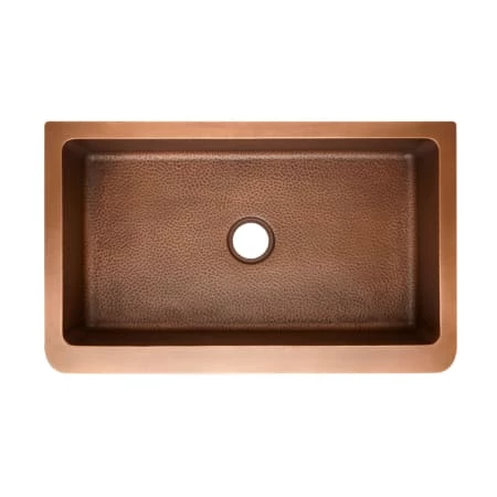Signature Hardware Raina 36" Single Basin Copper Farmhouse Sink - Image 5