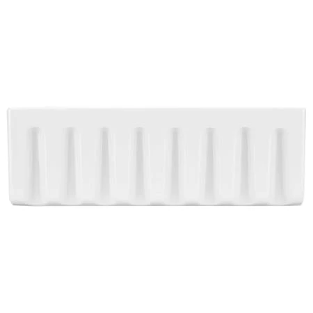 Signature Hardware Mitzy 30" Single Basin Fireclay Reversible Farmhouse Sink with Fluted Front - Image 2