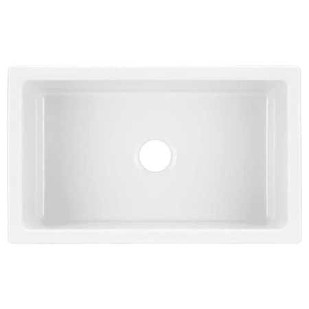 Signature Hardware Mitzy 30" Single Basin Fireclay Reversible Farmhouse Sink with Fluted Front - Image 5
