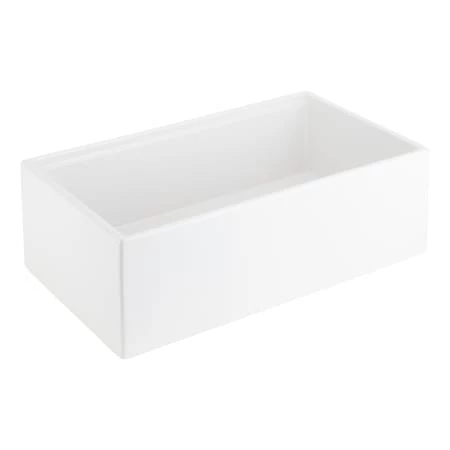 Signature Hardware Brumfield 33" Farmhouse Single Basin Fireclay Kitchen Sink - Image 2