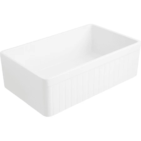 Signature Hardware Brelsford 30" Farmhouse Single Basin Fireclay Kitchen Sink - Image 2