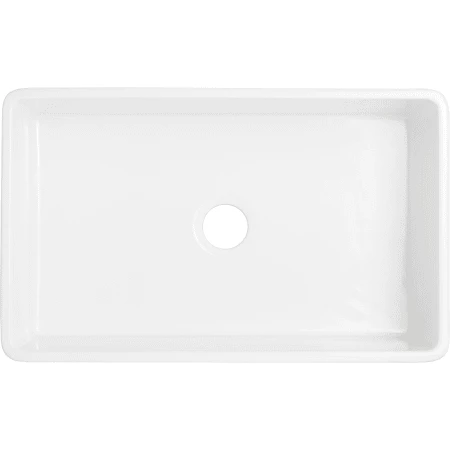 Signature Hardware Brelsford 33" Farmhouse Single Basin Fireclay Kitchen Sink - Image 4